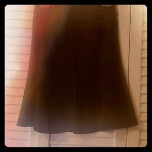 Black fit and flare skirt!